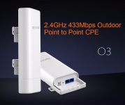 CPE TENDA O3 5Km 2.4GHz 150Mbps Ngoài Trời Wifi Repeater Mở Rộng Router AP Điểm Truy Cập Wi-Fi Cầu với PoE Adapter